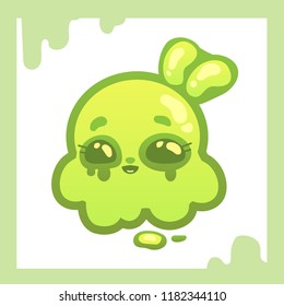   halloween little rabbit slime