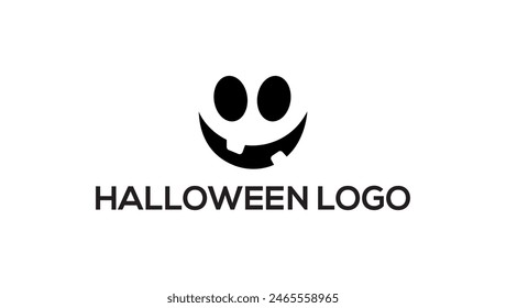 Diseño de logotipo de Halloween. Diseño creativo del logotipo
