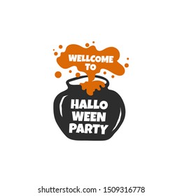 Halloween Logo Icon. Vector Logo For Halloween Festival. October Festival and Harvest Festival.