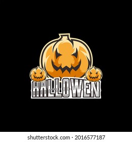 Halloween Logo Illustration Abstract Design