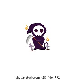 halloween logo simple and clean
