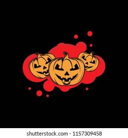 halloween logo template