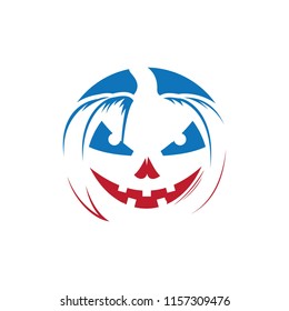 halloween logo template