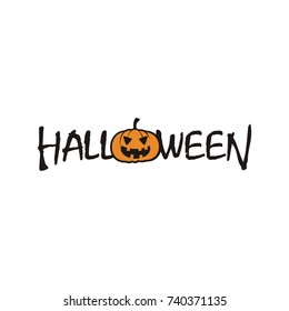 Halloween Logo Template