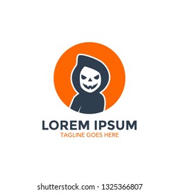 Halloween logo vector