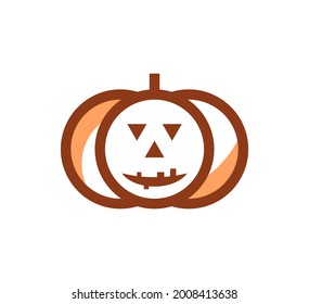 halloween logo vector design template