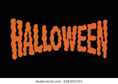 Logotipo de Halloween logotipo agradable para todos los productos sobre halloween,