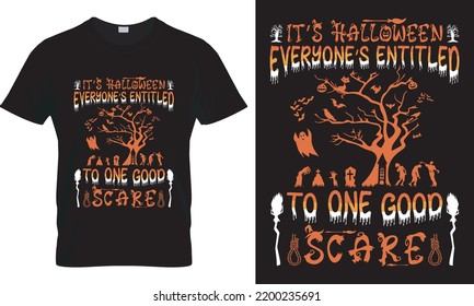  Halloween lover T-shirt design template easy to print all-purpose for men, women, children, girls, and boys. It is perfect for Clothes, Greeting Card, Posters, Banner, and Mug designs.
