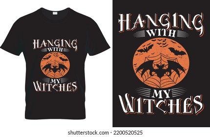  Halloween lover T-shirt design template easy to print all-purpose for men, women, children, girls, and boys. It is perfect for Clothes, Greeting Card, Posters, Banner, and Mug designs.
