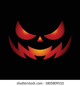 Halloween Mask background. Vector illustration