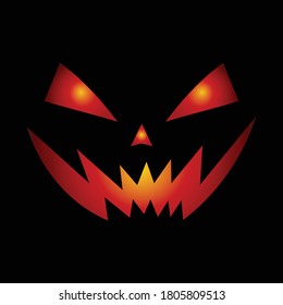 Antecedentes de la máscara de Halloween. Ilustración del vector