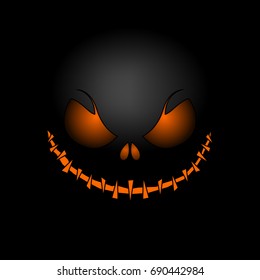 Halloween Mask background. Vector illustration