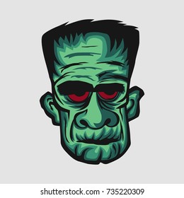 Halloween mask vector