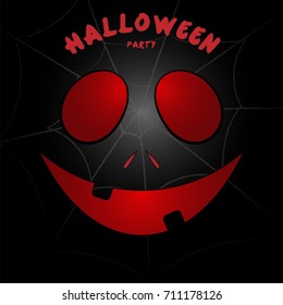 Halloween Mask. Vector illustration