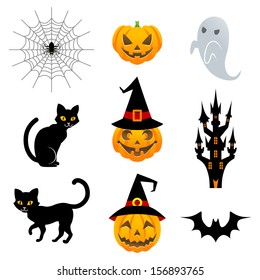Halloween material set