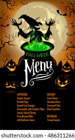 Halloween Menu Template