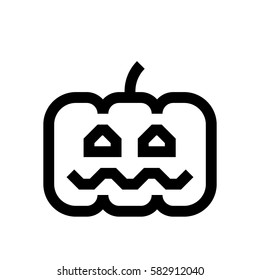 Halloween mini line, icon, background and graphic. The icon is black and white, linear  flat, vector, pixel perfect, minimal, suitable for web and print. 