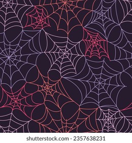 Diseño de patrones web de color mínimo de Halloween
