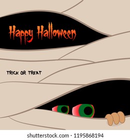 Halloween Monster Card