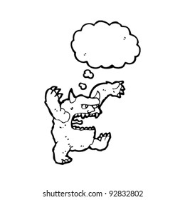 halloween monster cartoon