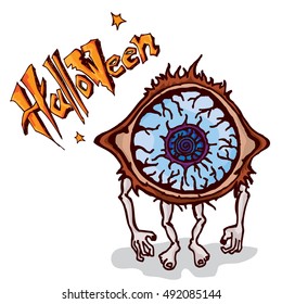halloween monster eye 