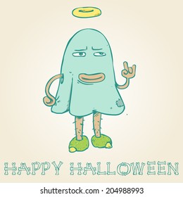 Halloween Monster Funny Man