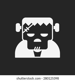 halloween monster icon