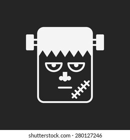 halloween monster icon