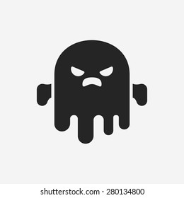 halloween monster icon