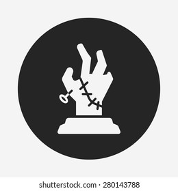 halloween monster icon