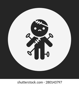 halloween monster icon