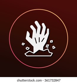 halloween monster icon