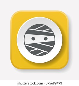 halloween monster icon