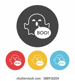 halloween monster icon