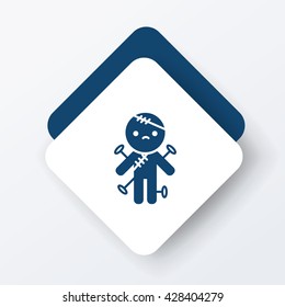 halloween monster icon