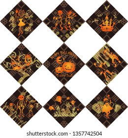 Halloween monster illustration