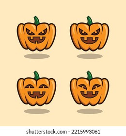 Halloween monster jack mask free vector image