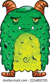 Vector e ilustración de Halloween Monster