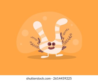 Halloween monsters set vector for halloween event