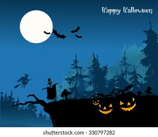 halloween moon