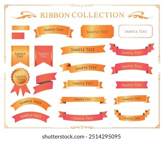 Halloween motif design material set