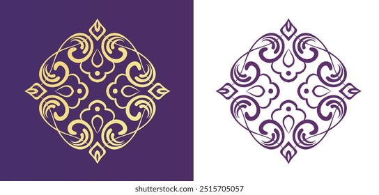 Halloween motif design material set