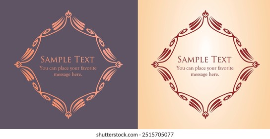 Halloween motif design material set