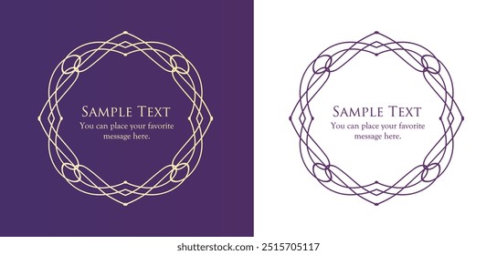 Halloween motif design material set
