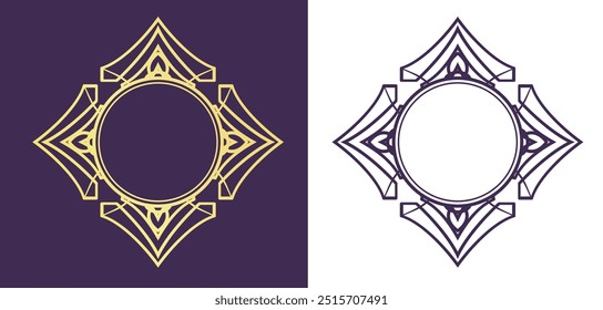 Halloween motif design material set