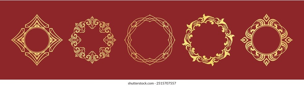 Halloween motif design material set