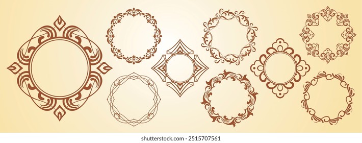 Halloween motif design material set