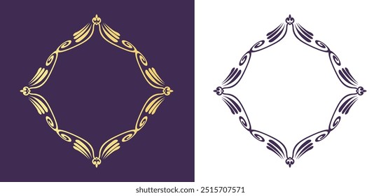 Halloween motif design material set