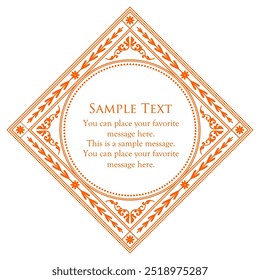 Halloween motif design material set