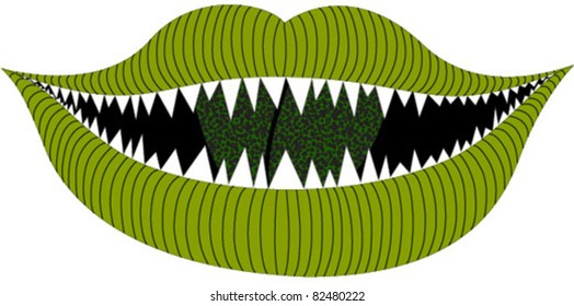halloween mouth